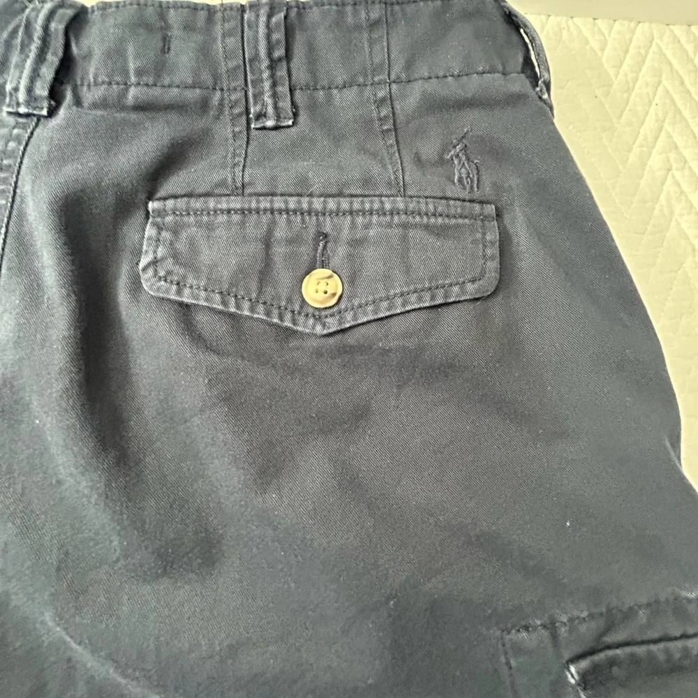 Polo, Ralph, Lauren, relax, fit ripstop, cargo shorts, navy blue‎